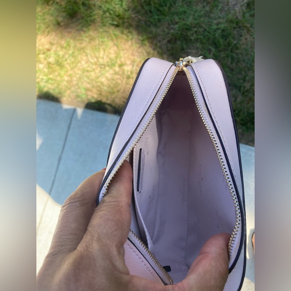 Kate Spade Purple Crossbody Bag with Metallic Logo - Picture 8 of 9